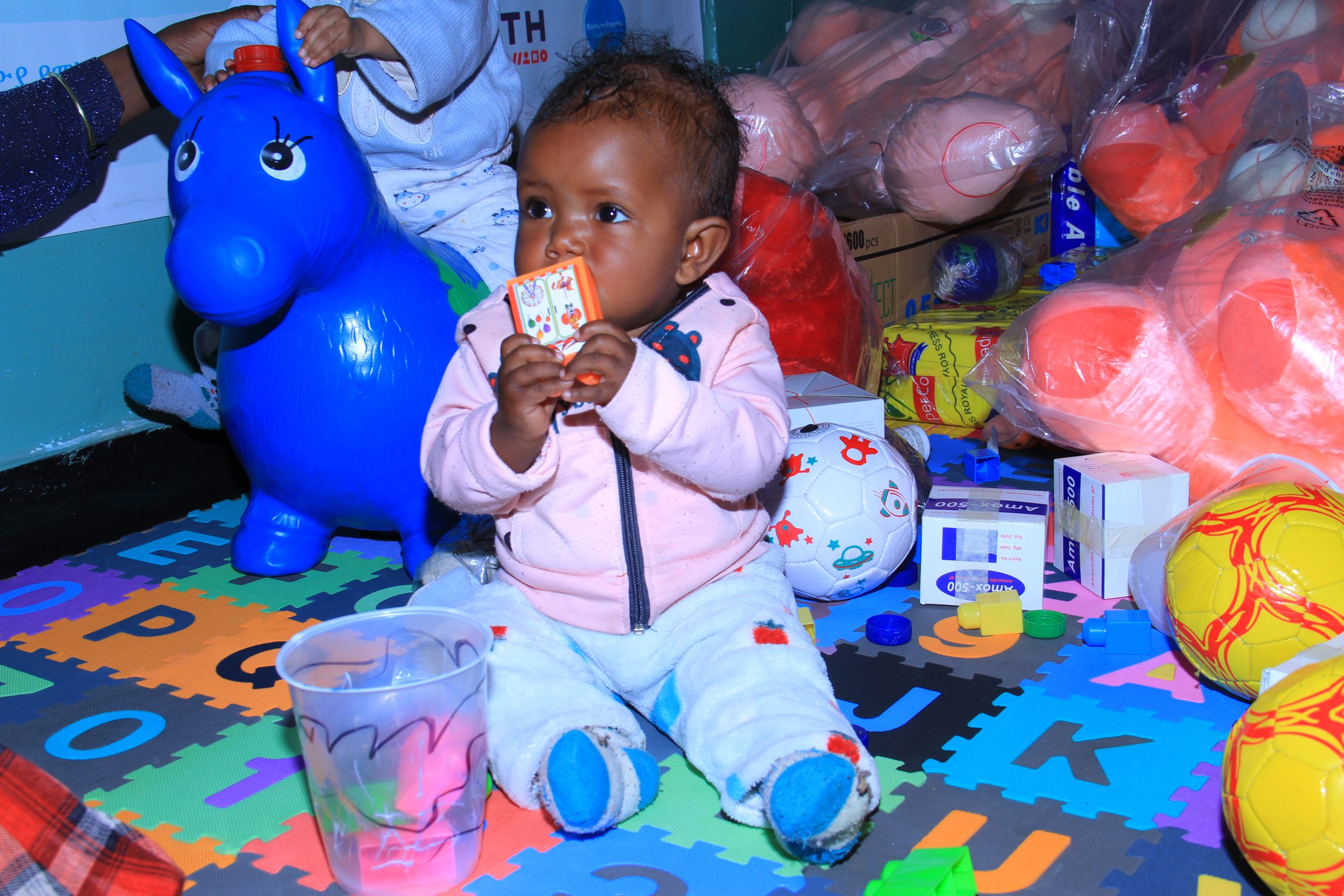 Children in the Child care center